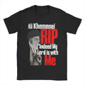 Graphic Printing We Love You Ayatollah RIP 1939-2026 IRAN Ali Khamenei T Shirt for Men's Clothing Women Summer Cotton T Shirt