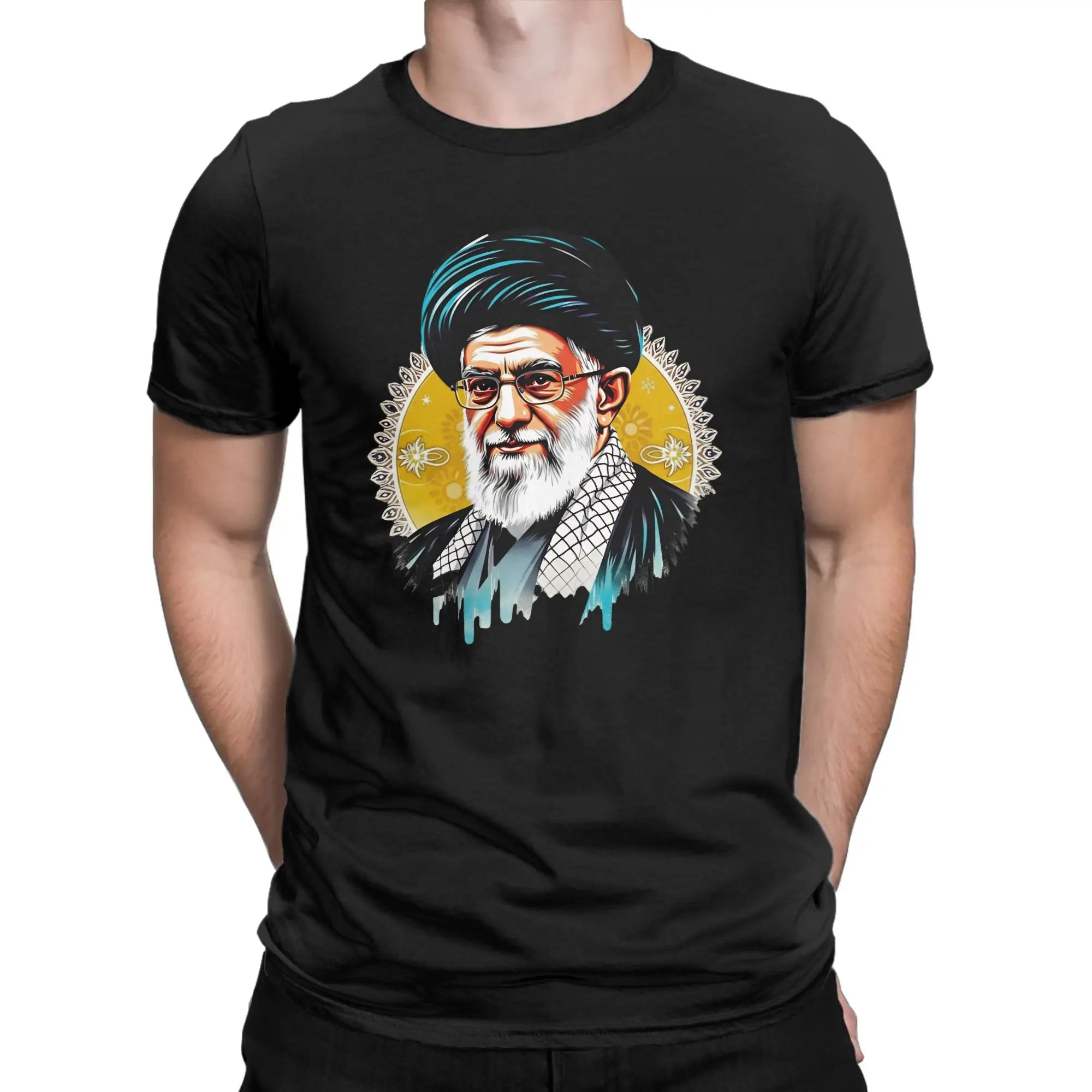 Men Women Printed RIP Iran Ayatollah Ali Khamenei 1939 - 2026  T Shirt Tee 100% Cotton  T-shirts Clothing