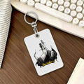 1pc Imam Hussain Ali Card Case Keychain Access Card Bag Key Tag Ring Lanyard