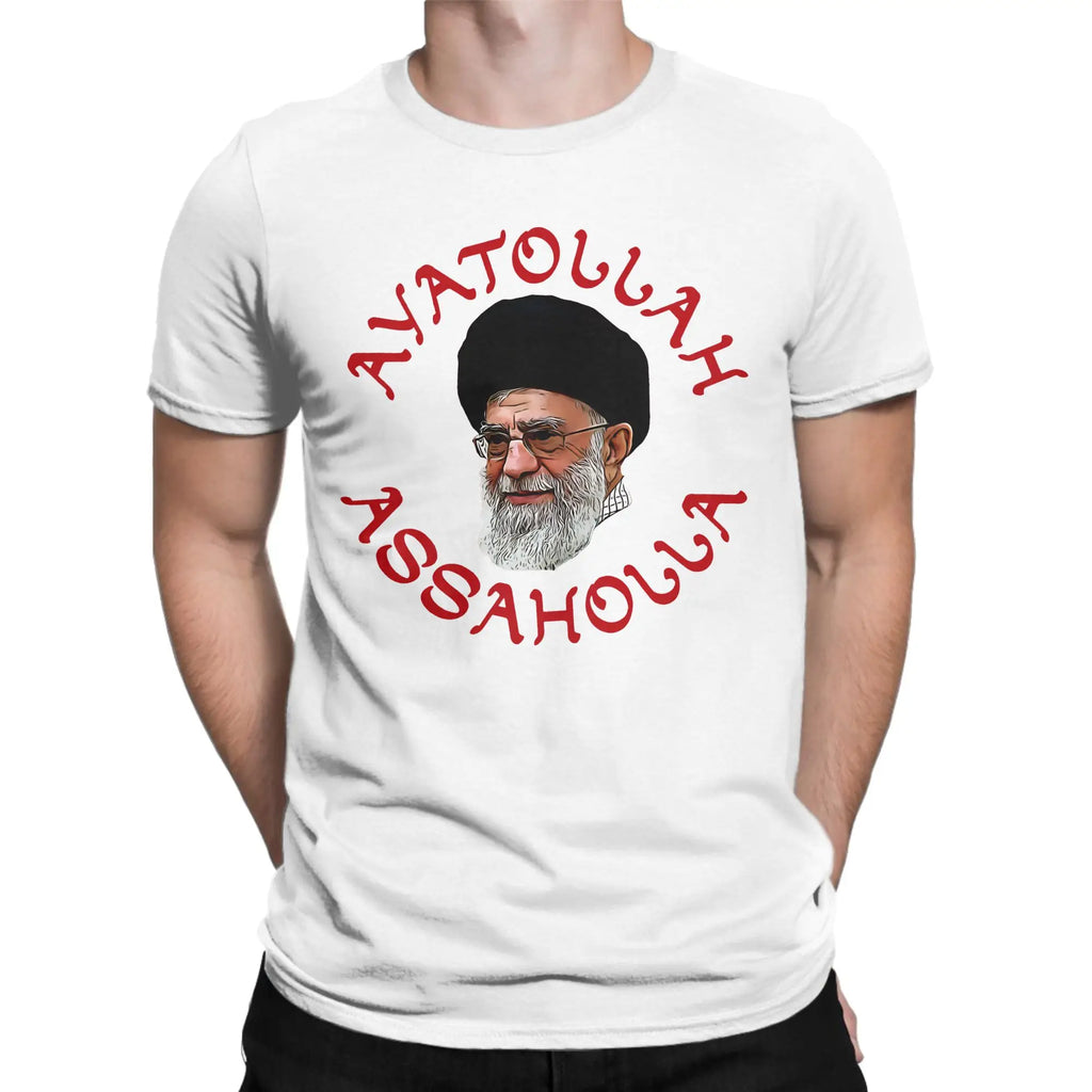 Men Women Printed RIP Iran Ayatollah Ali Khamenei 1939 - 2026  T Shirt Tee 100% Cotton  T-shirts Clothing