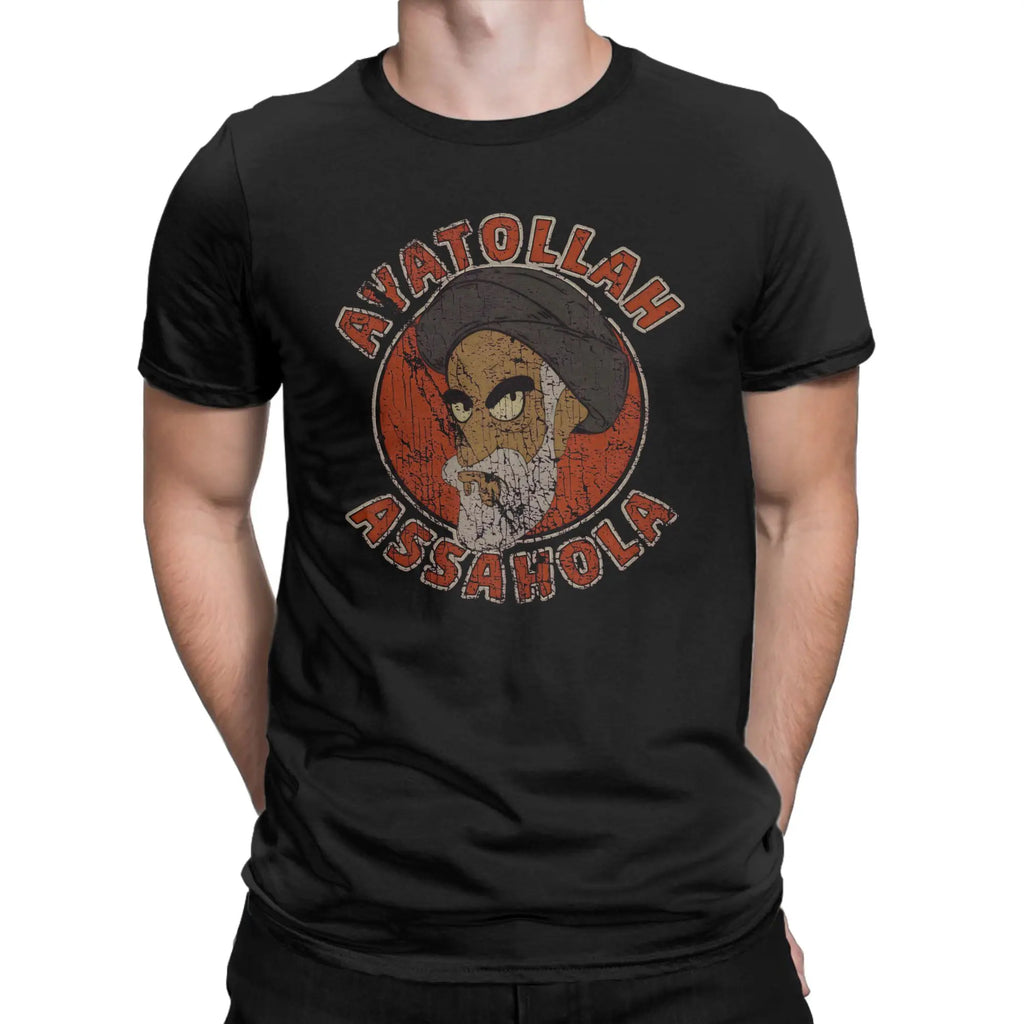 Mens Womens RIP Iran Ayatollah Ali Khamenei 1939 - 2026  T Shirt 100% Cotton Printed T-Shirt  Top Clothing