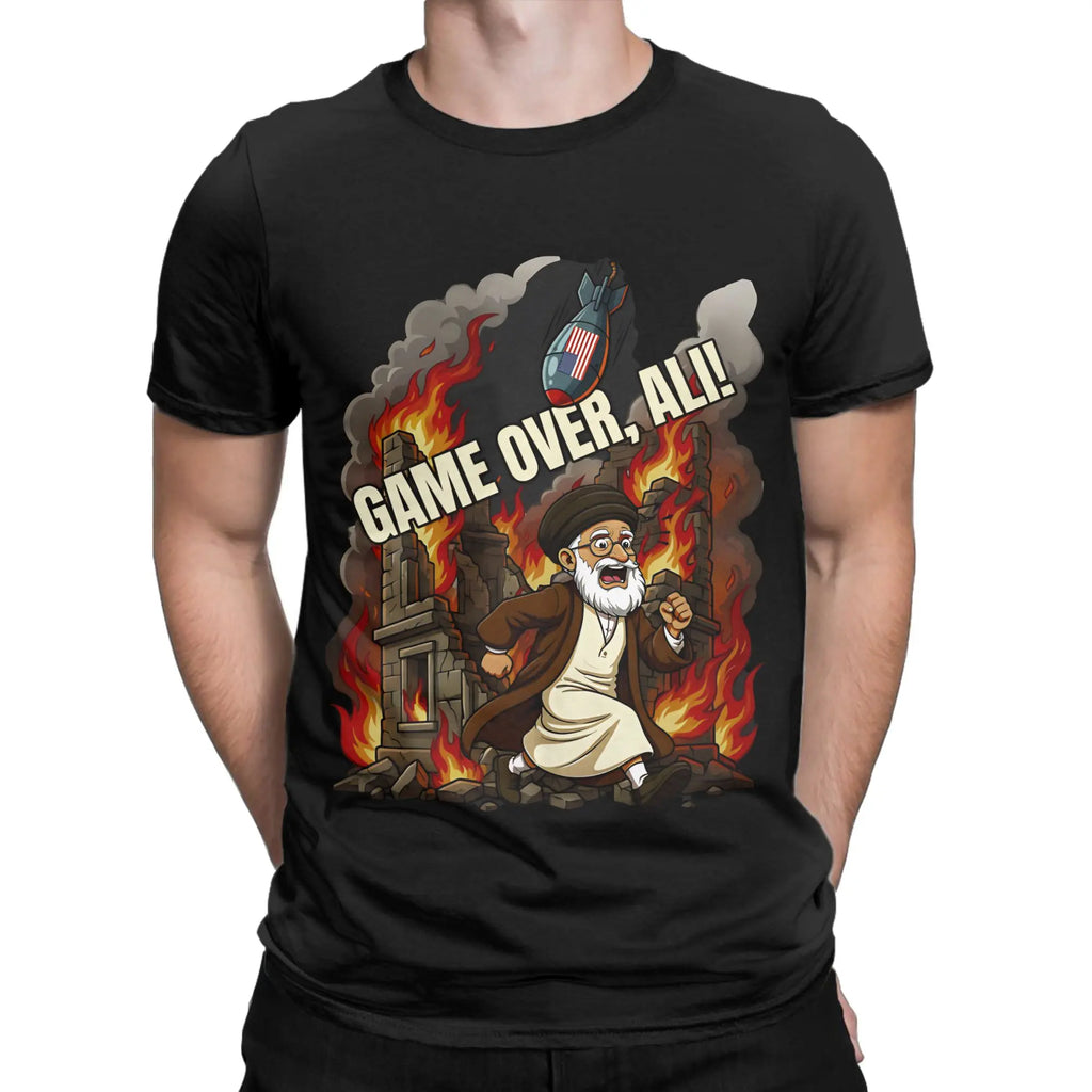 Men Women Printed RIP Iran Ayatollah Ali Khamenei 1939 - 2026  T Shirt Tee 100% Cotton  T-shirts Clothing