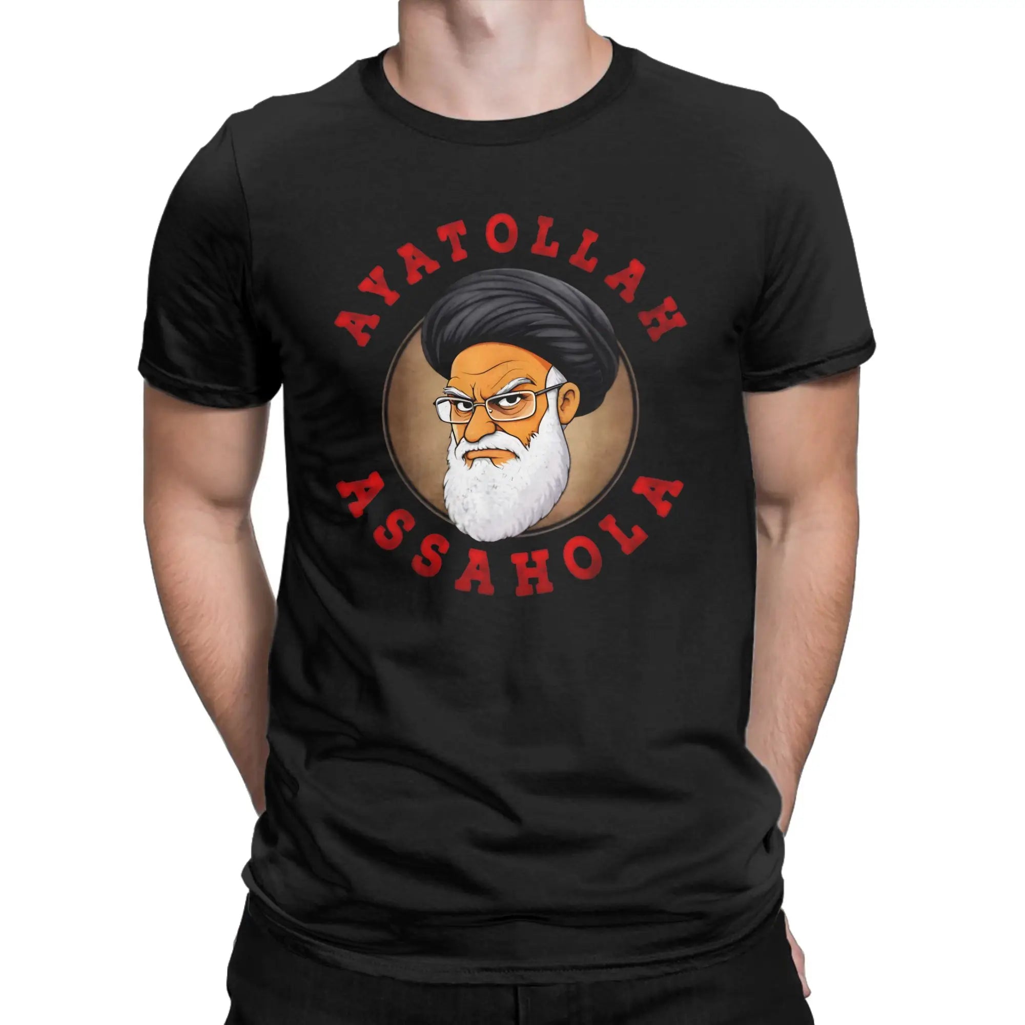 Mens Womens RIP Iran Ayatollah Ali Khamenei 1939 - 2026  T Shirt 100% Cotton Printed T-Shirt  Top Clothing
