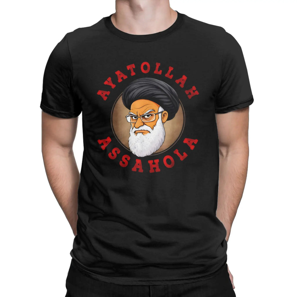 Men Women Printed RIP Iran Ayatollah Ali Khamenei 1939 - 2026  T Shirt Tee 100% Cotton  T-shirts Clothing