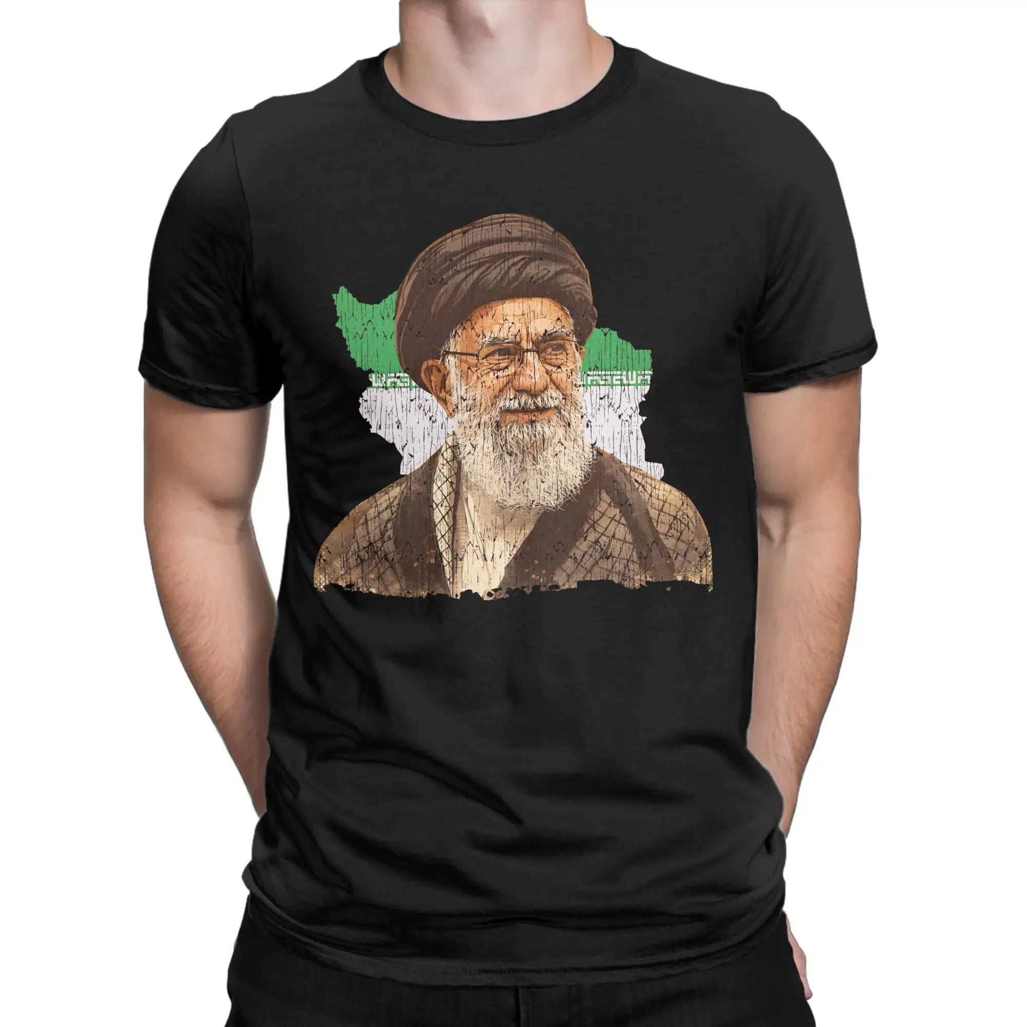 Men Women Printed RIP Iran Ayatollah Ali Khamenei 1939 - 2026  T Shirt Tee 100% Cotton  T-shirts Clothing